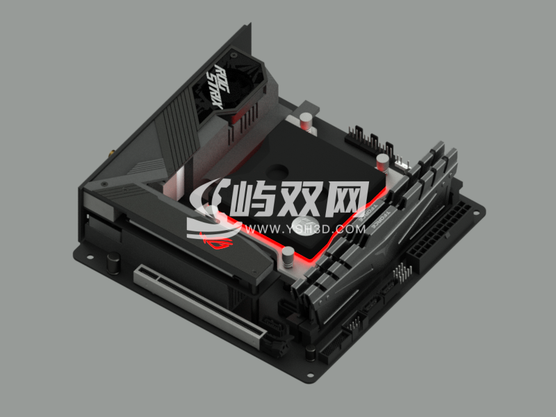 rog x570i主板